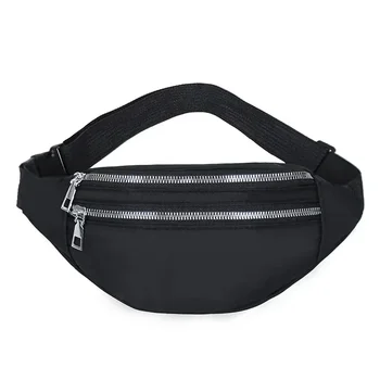 Fashion Travel Shoulder Purse Belt Bag Fanny Pack Women Waist Bag Men Belt Pouch Female Banana Bag Waterproof Phone Bag