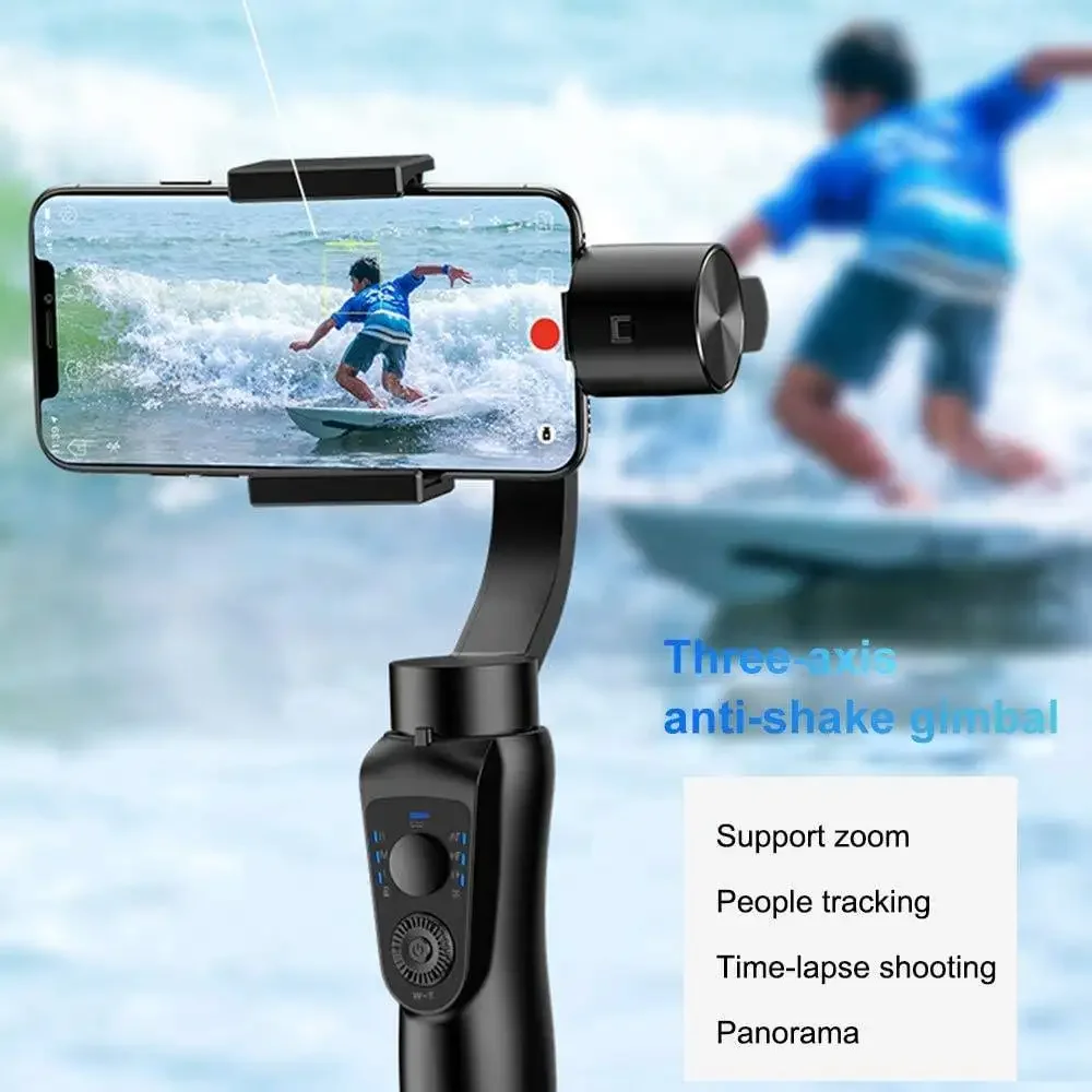 For 3 Axis Handheld Gimbal S5B Camera smartphone stabilization Selfie Stick Gimbal Stabilizer with Tripod for Film Maker Video