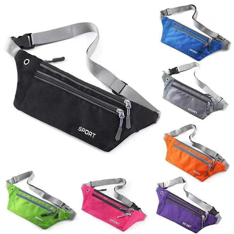 Fashion Sport Pouch Money Wallet Bag Women Sport Waist Pack Crossbody Wallet Belt Travel Phone Bag