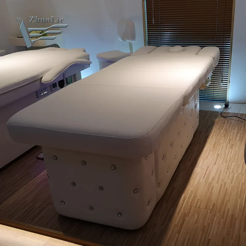 Luxury Esthetician  Massage Table Beauty Salon Furniture Lash Bed Cosmetic Electric Spa Beauty Facial Massage Bed