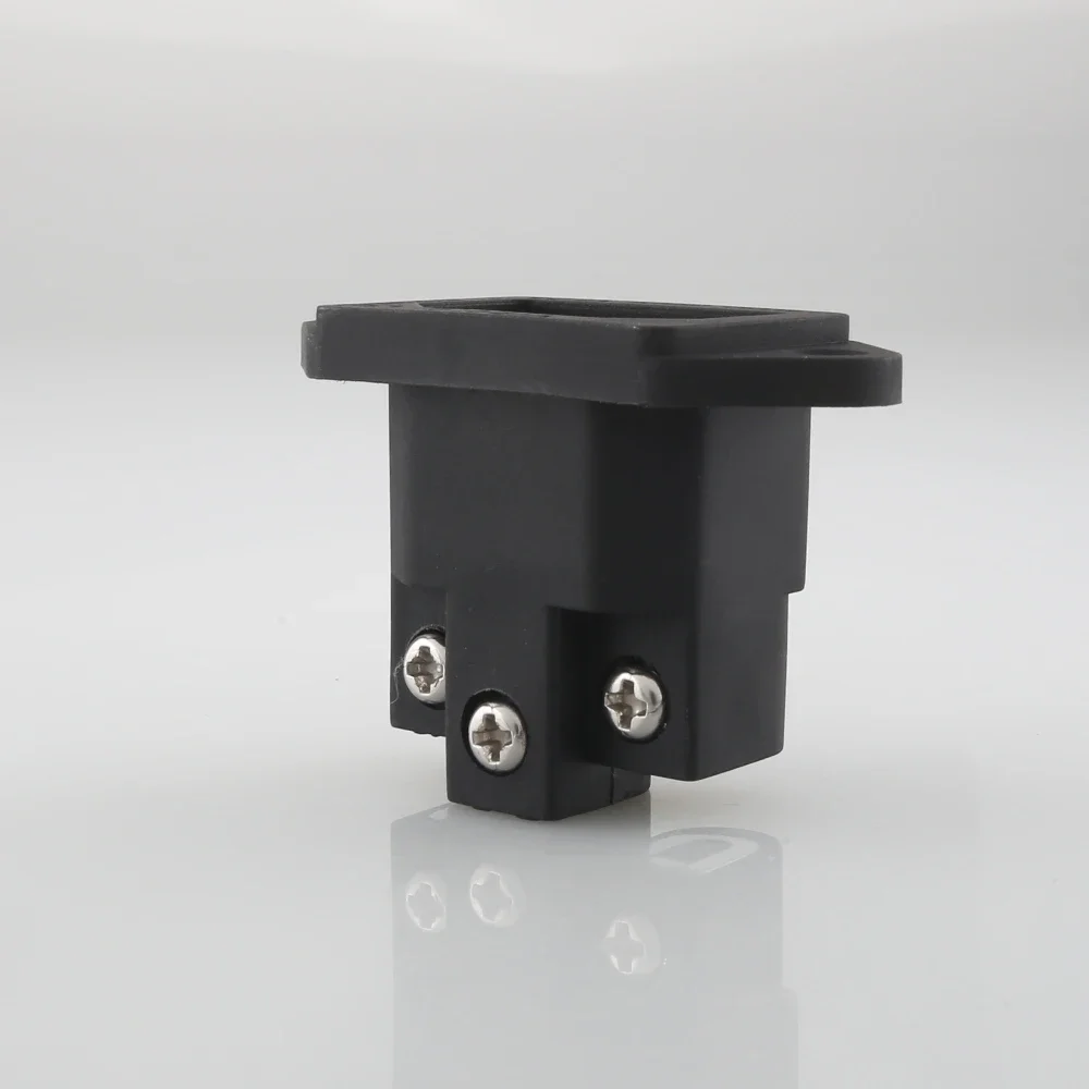 Entrada de enchufe IEC de alta gama sin soldadura chapada en rodio de cobre rojo puro Viborg VI06BR