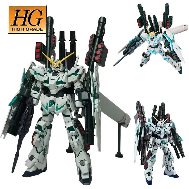 Model Fully Equipped Unicorn Destruction Mode HG1/144 Assembly Kit Animated Character Toy Ornaments Collection Gift