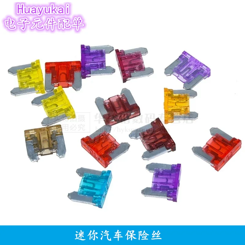 5pcs 12V MINI SMALL MEDIUM Size Car Fuse Holder Add-a-circuit TAP Adapter Micro Mini Standard ATM Blade Fuse 14CM