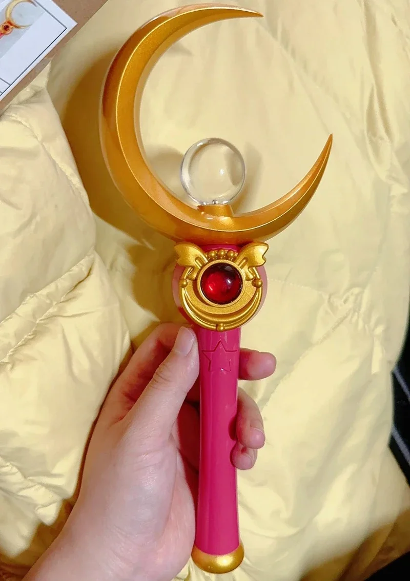 Anime Movie Merchandise Puntelli Cosplay Trasformazione Arma Attrezzatura Puntelli Bacchetta magica Luna Ragazza Guerriero Regali di compleanno