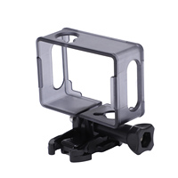 Plastic Camera Frame Bracket with Riding Mount for SJCAM SJ4000 Sports Camera