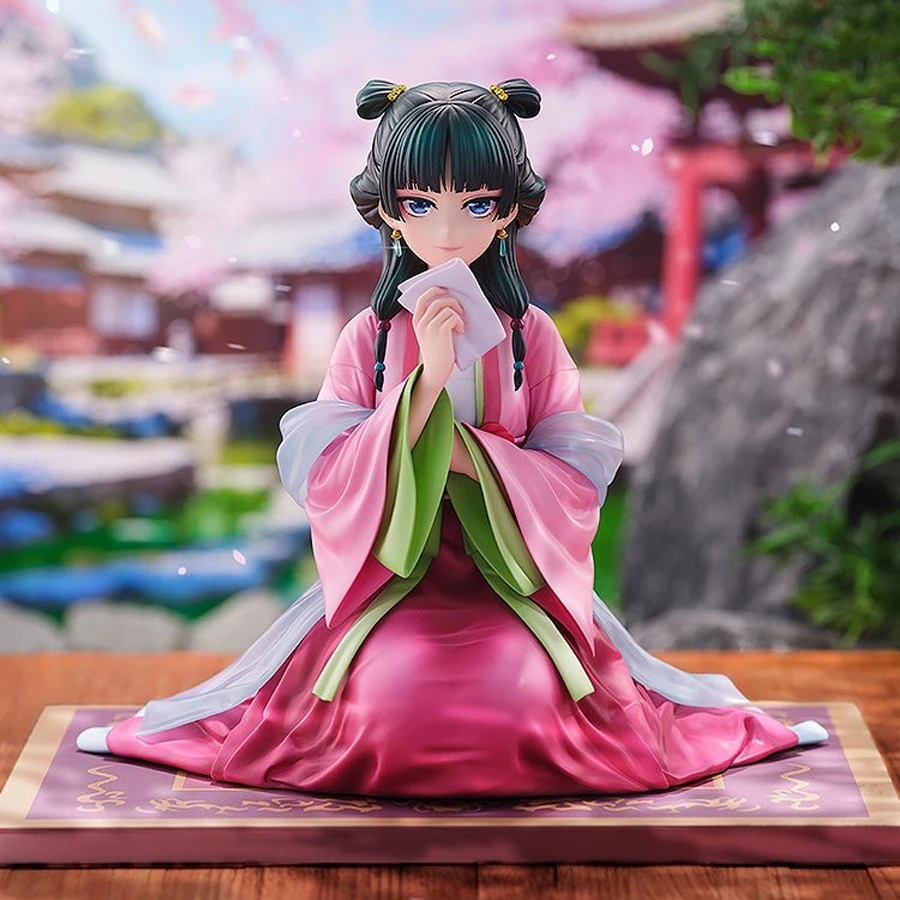 Figura de Anime Kusuriya no Hitorigoto de 13cm, figura de acción Maomao para fiesta en el jardín, figura Kawaii Jinshi de PVC, modelo de colección para adultos, juguete