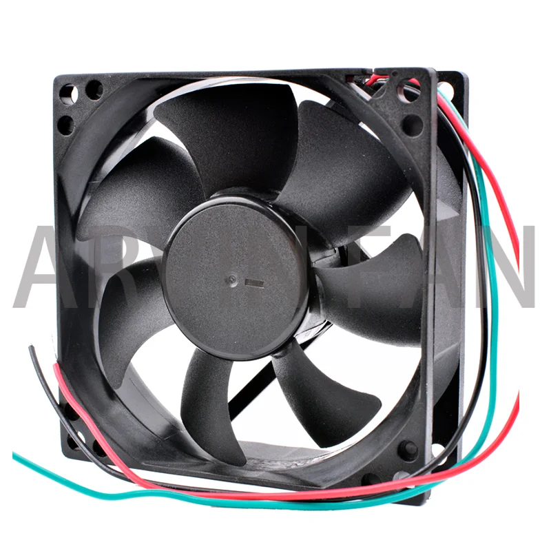 DS08025B12H Ventilador do volume do ar alto, 8cm, 80 milímetros Fan, 8025, DC12V, 0.30A Bola, Chassi de computador, CPU Power Cooling, Brand New, Original