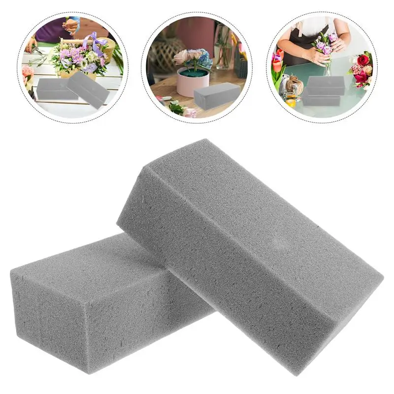 5/6Pcs Dry Fresh Floral Foam Blocks for Wedding Party Dry Flower Arrangement Decoration Bricks Mud Home Garden Accessories