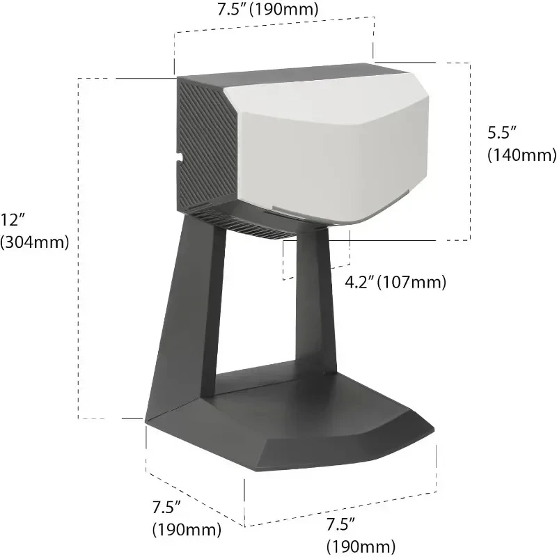 Revsquared Hände trockner mit Zubehör halter und Filter für gewerbliche Wohnzwecke