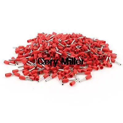 18 AWG Red PVC Sleeve Insulating Tube Terminal Cable Lug