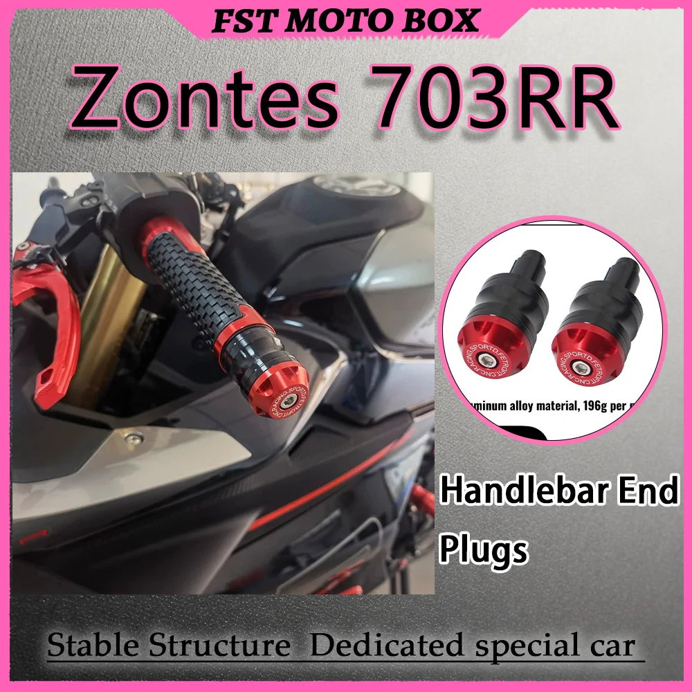 FOR Zontes 703RR Handlebar Balance Terminals Weighted Plugs & Balance Block Modified Parts for Eliminating Numbness And Soreness
