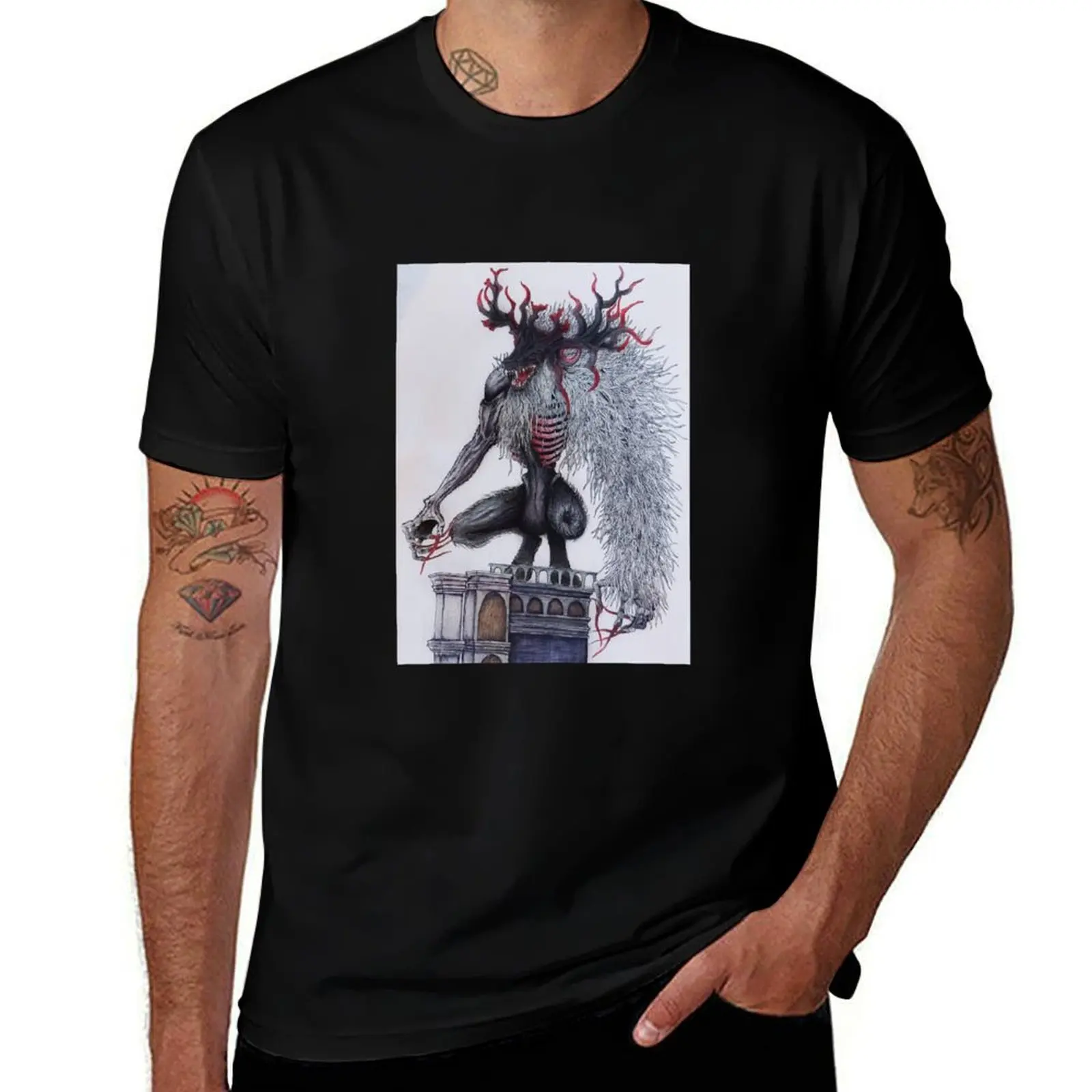 Bloodborne Cleric Beast T-Shirt Soft Touch Basic Cotton T-Shirt