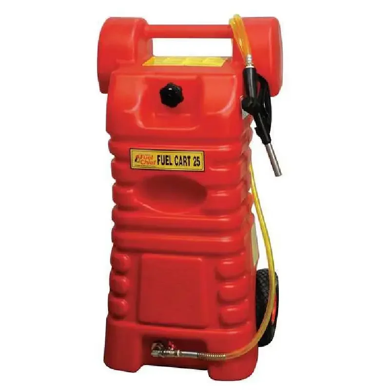 

Fuel Caddy, Polyethylene, 25 gal, Red, Gasoline