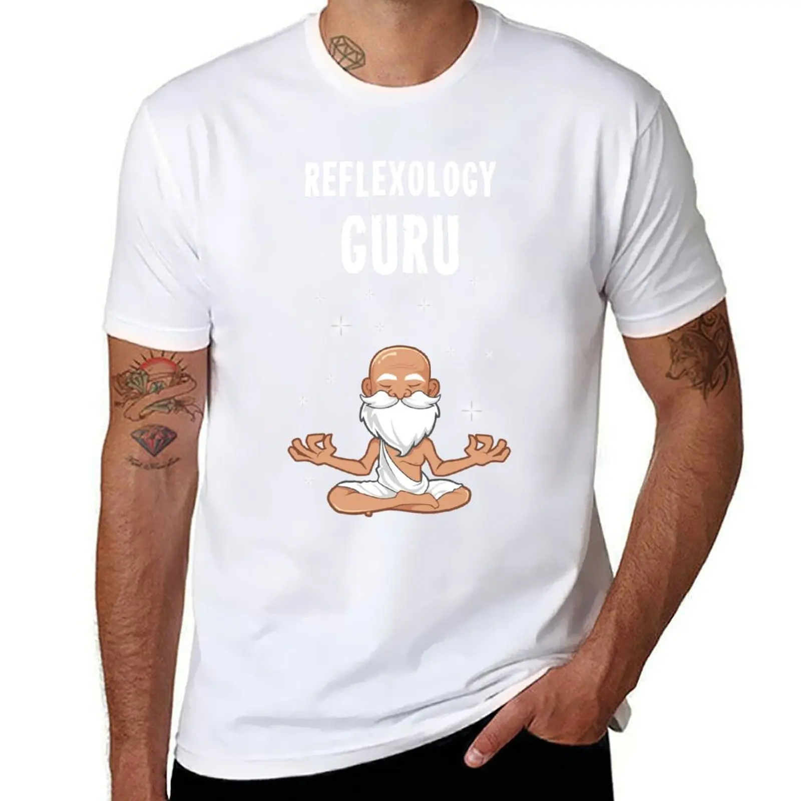 

Reflexology Guru T-Shirt t shirts for man pack white t shirt personalised T-Shirt