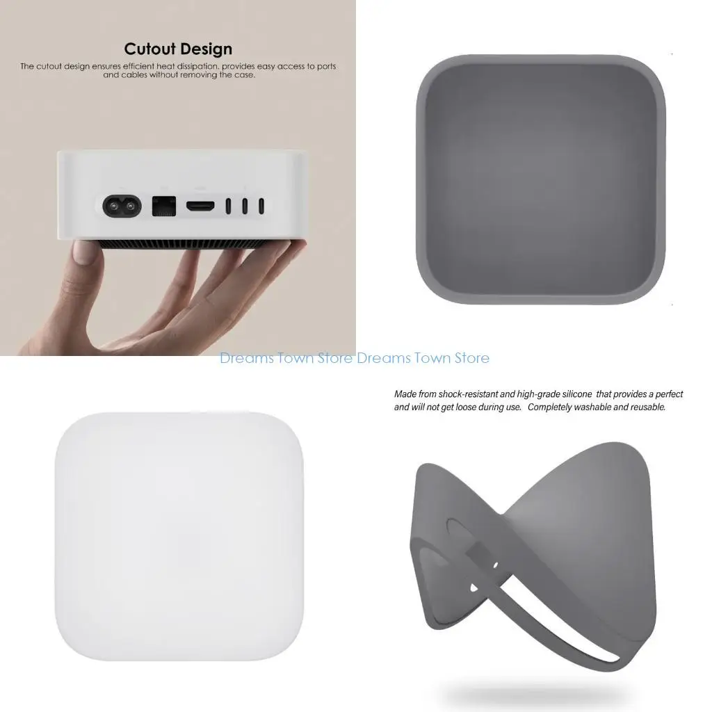 

HX6A Full Coverage Shell For 2024 miniM4 Computer Host Silicone Case Protectors