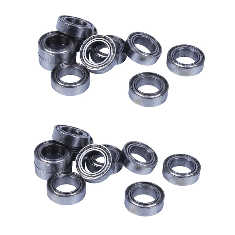 

20Pcs Miniature Sealed Metal Shielded Metric Radial Ball Bearing Model: MR106-ZZ 6X10x3mm