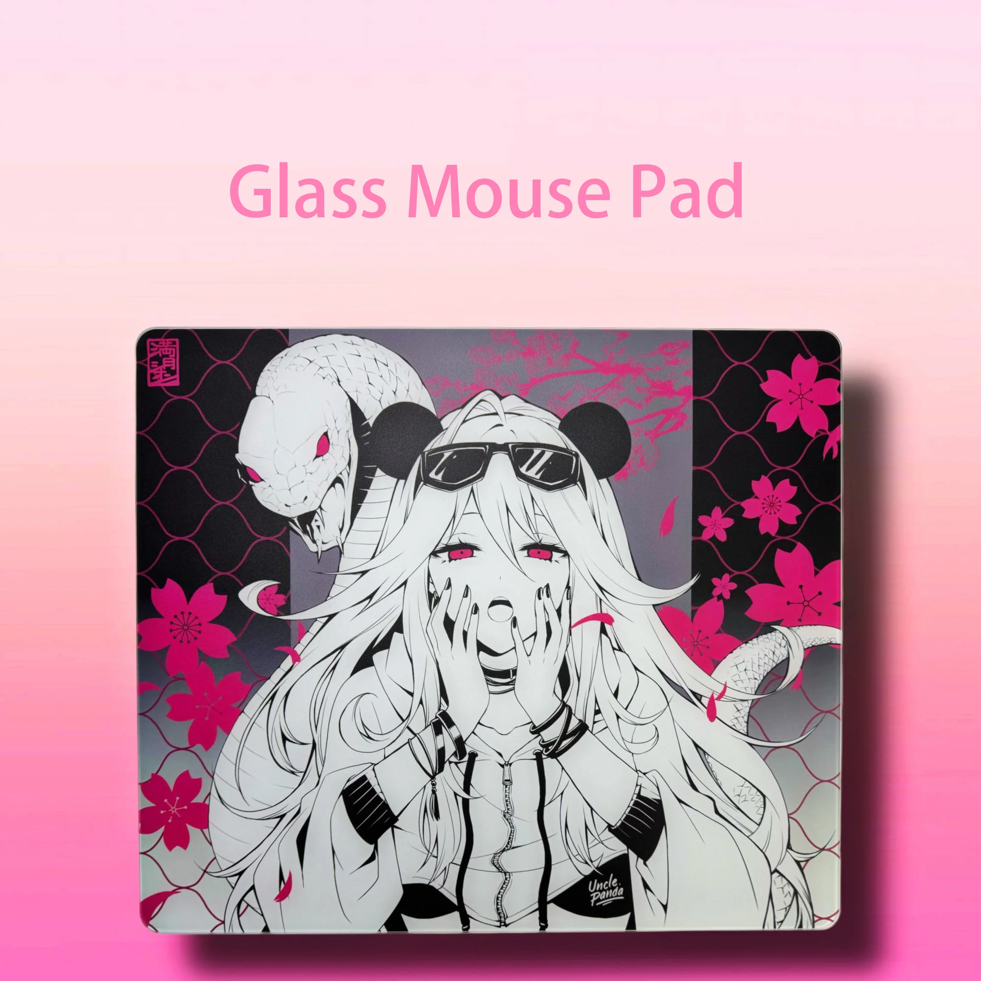 

Аниме-коврик для мыши с изображением милой девушки с белыми волосами и змеи, для киберспорта, игр, офиса, декора рабочего стола, для студенческого общежития