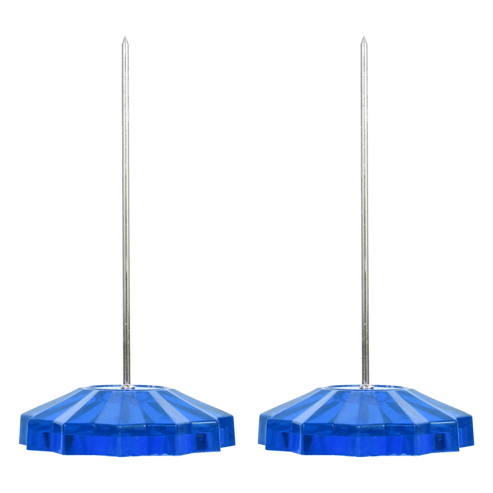 

2 Pcs Bill Insert Work Desk Product Holder Note Pad Paper Receipt Spike Menu Shelf Fork Reciept Plastic Baby