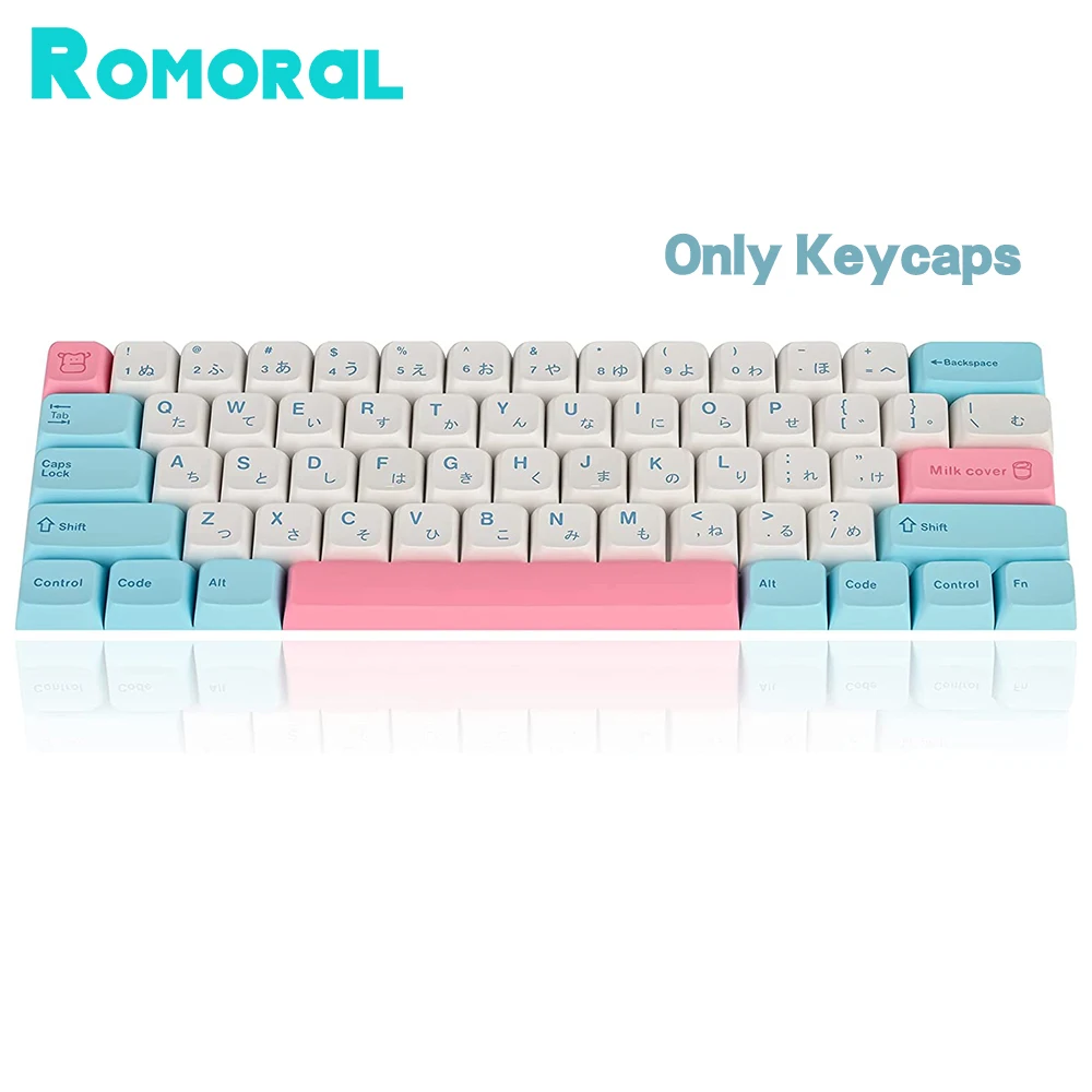 137 Keys PBT Keycaps XDA Dye Sub Keycaps Personalized For Cherry GMMK Pro Gaming Mechanical Keyboard XDA Keycaps