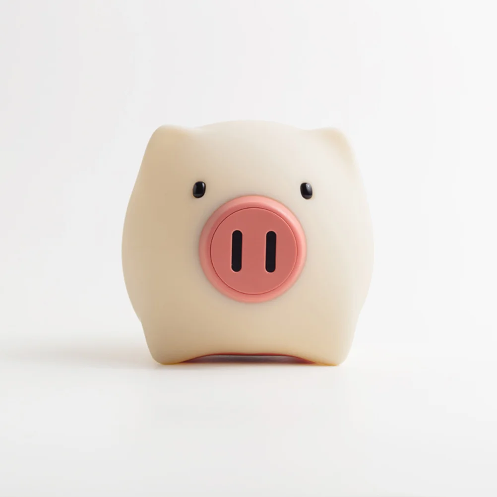 سيليكون خنزير LED ضوء الليل قابلة للشحن USB أباجورة الإضاءة الناعمة لغرفة النوم الحضانة ضوء الليل مصباح قابل لإعادة الشحن