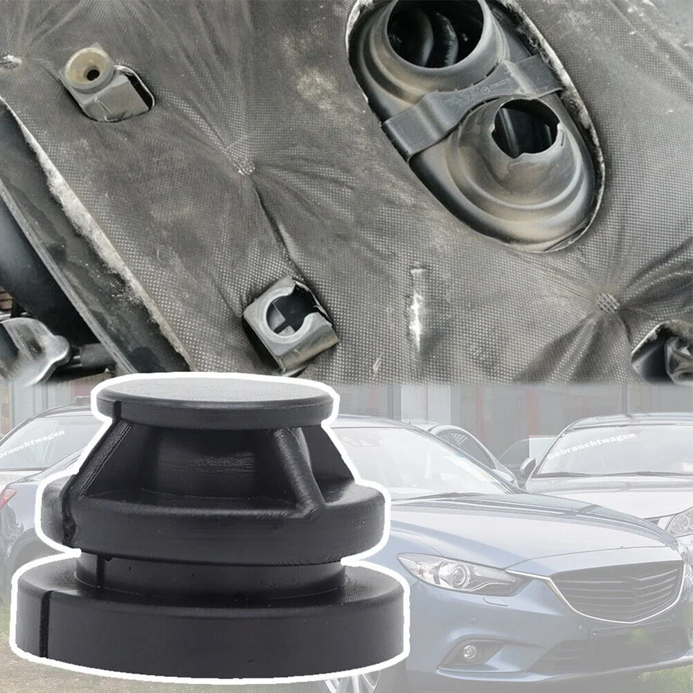 LIUONZTFD Lot De 4 Bouchons Cache Moteur En Caoutchouc – Compatibles Ford Focus 2, C-Max, Mondeo Mk4, Galaxy, S-Max 2.0 TDCi – Joints Capot Moteur
