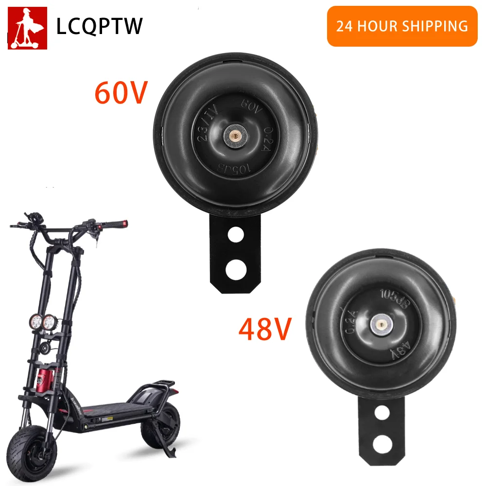 Altavoces de bocina de 48V/60V, bocina Universal impermeable de 0.2A, 105db, altavoces para Kaabo Wolf Warrior King, piezas de Scooter eléctrico