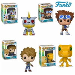 Funko POP Animation Digimon Tai #428 Aguman #429 Matt #430 Gabumon 431 # Vinyl Action Figure Toys modello di collezione in PVC per regalo