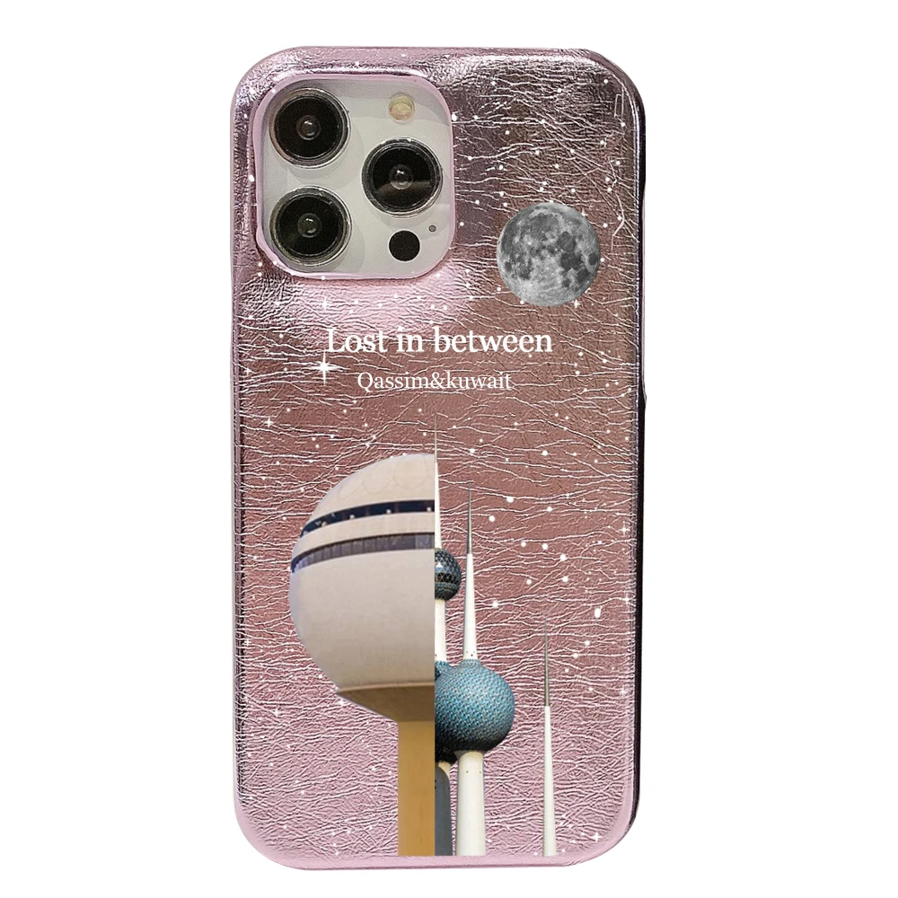 

Customized Name Glitter PU Leather Leopard Case For Iphone 13 12 16 14 Pro Max 15plus Cases Hard Metallic PU Covers high quality