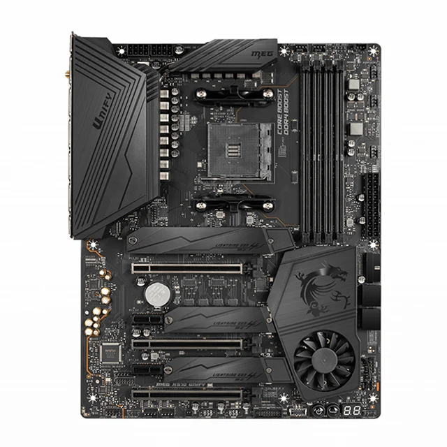 For MS MEG X570 UNIFY Shadow Board ddr4 atx pc gaming motherboard support cpu amd X570 AM4 ms desktop computer main board