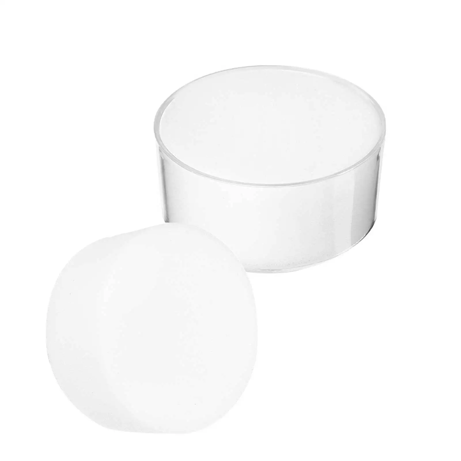 2pcs Plastic Sponge Cup Moistener For Cash Counting Finger Wetted Tool, Wet Hand Sponge Cup, Cash Paper Counting