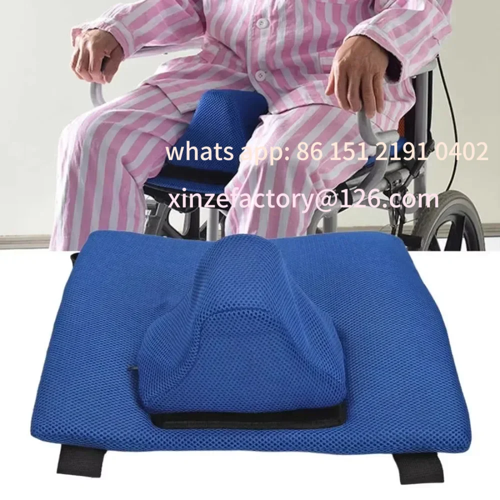 

Customizable Cuscino del sedile staccabile Cuscino per sedia a rotelle Spugna in rete traspirante Morbido anti-decubito Cuscinet
