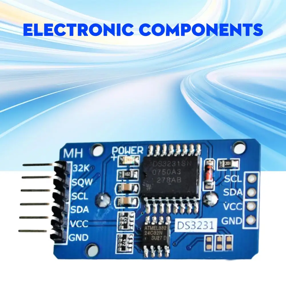 DS3231 AT24C32 IIC RTC Module Clock Timer Memory Module I2C Replace RTC (Batteries Board Included) DS1307 not A2G1