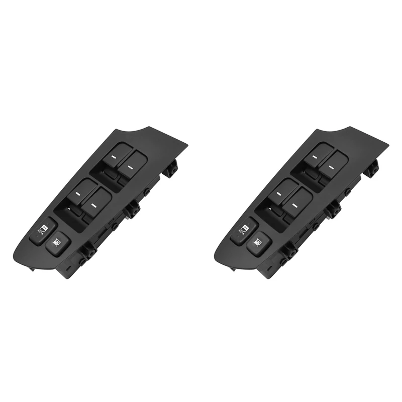 2X Car For KIA Forte Cerato 2010 2011 2012 2013 LH Left Door Driver Side Power Window Switch 93570-1M100WK 935701M100WK