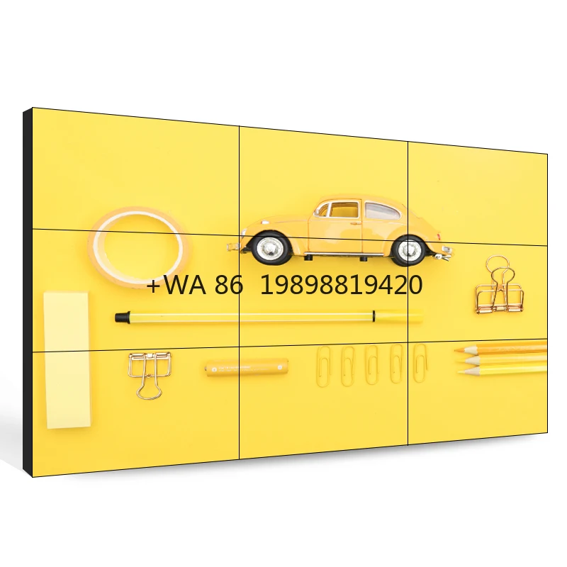 

Mounted LCD Splicing Screen Video Wall 55 Inch Seamless Multi-screen Tv Wall Panel