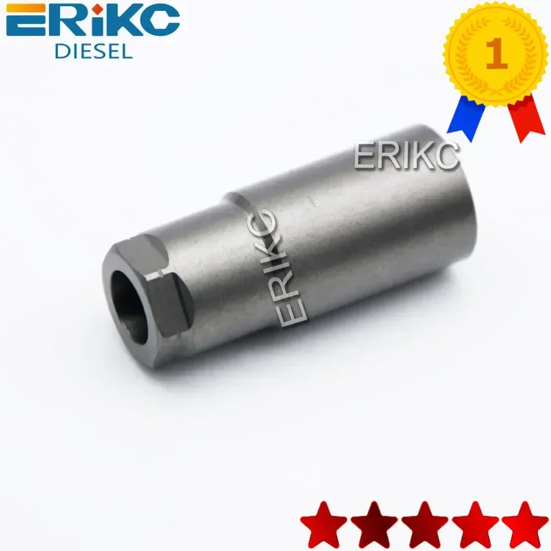 ERIKC E1023503 CR Fuel Injector Nozzle Nut Set Diesel Injector Nozzle Cap for Bosch Piezo 0445115 116 117 Injection Accessory