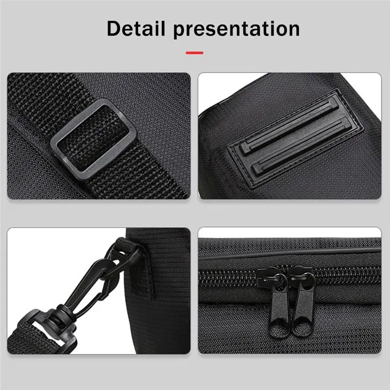 【tool empty bag】 Fiber Optic Tool Empty Network Tool Empty Bag Portable Bag for Optical Fiber Tool Universal