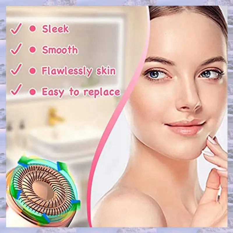 2025-8X رؤوس بديلة، رؤوس بديلة لإزالة شعر الوجه للنساء من الجيل 2