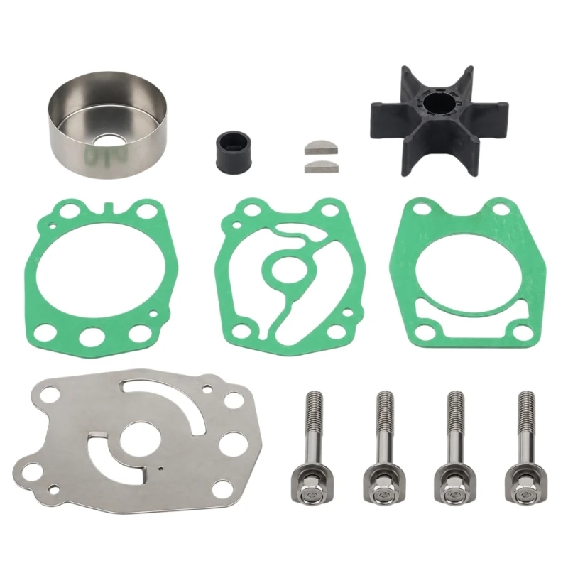 40-Horsepower Cooling Water Pump Repair 6F5-W0078-A0-00 for Specified 1990-1997 and 1989-1993 Engine Service