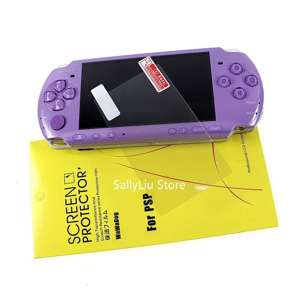 60 шт. прозрачная защитная пленка для ЖК-экрана для PSP 1000 2000 3000 Защитная пленка для PSP1000 2000 3000