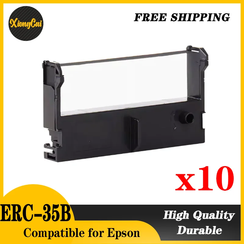 

10PCS ERC-35B Erc35 Compatible For Epson ERC35 Impact Printer Ribbon