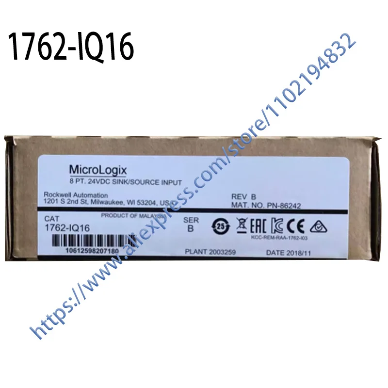 Brand New Original 1766-L32BXB 1762-IQ16 1762-OB16 1762-IF4 1762-OF4, One Year Warranty, Fast Shipping