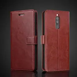 Card Holder Cover Case for Xiaomi Redmi 8 Redmi8 Pu Leather Flip Cover Retro Wallet Phone Case Business Fundas Coque