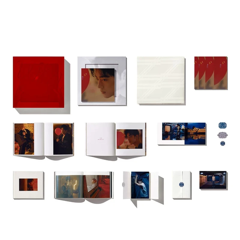 Offizielles Authentisches Brandneues Xiao Zhan Album "We" Vinyl-Schallplatte, Fotobuch, Poster und Weiteres Merchandise für Fans und Sammler