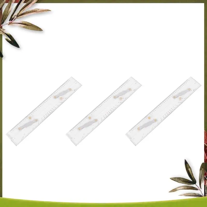 

New-3X Marine Ruler Parallel Ruler Nautical Charts Parallel Ruler Mapping Points To Pull Parallel Ruler 450MM