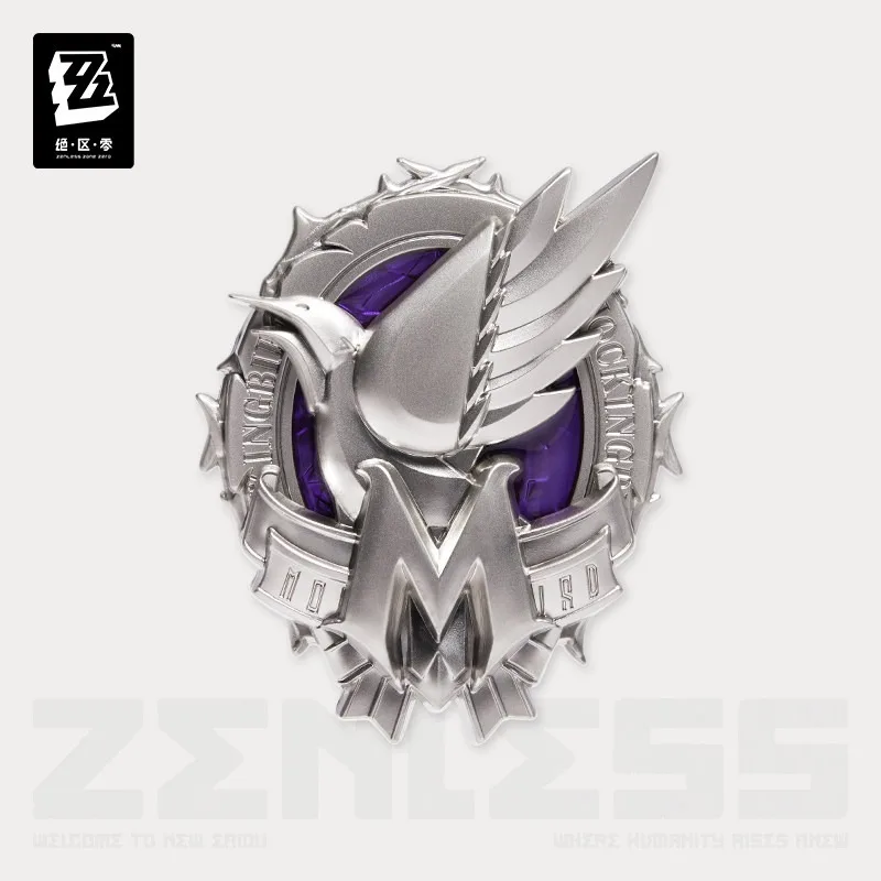 In stock [Official]Game Zenless Zone Zero Metal Badge Cosplay Costume Brooch Pins Doujin Collect Gifts