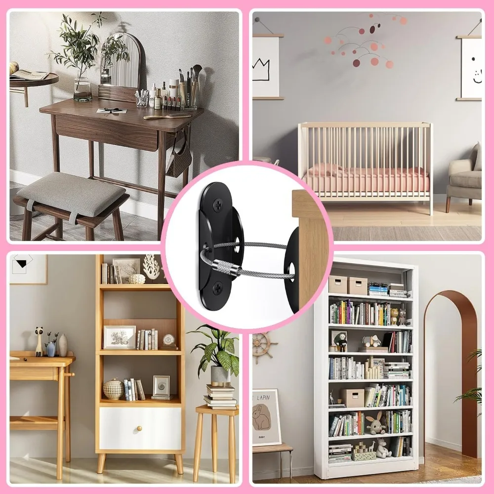 

Металлическая мебель, фиксатор против падения, мебельный якорь, шкафы, полка, фиксатор шкафа, защита, регулируемый антинаконечник