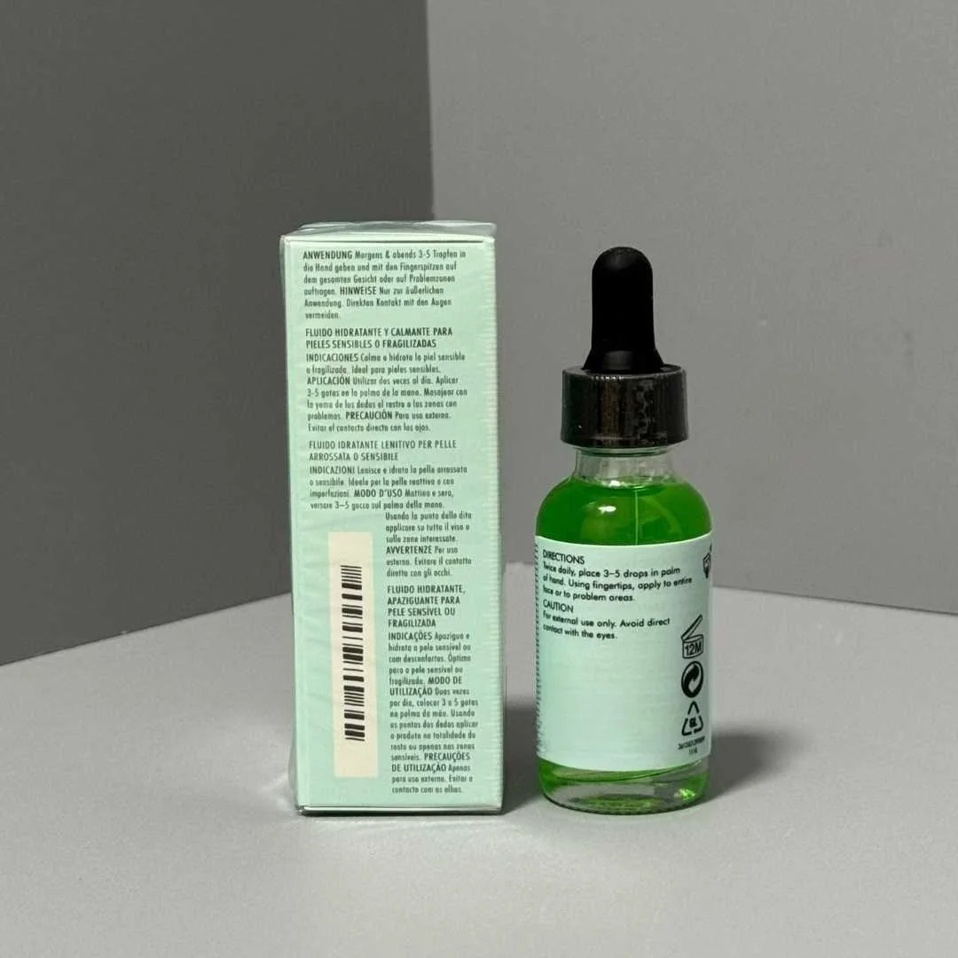 فيتو سائل مهدئ للترطيب المشرح للبشرة الحساسة 30 مل أداة مكياج mz001