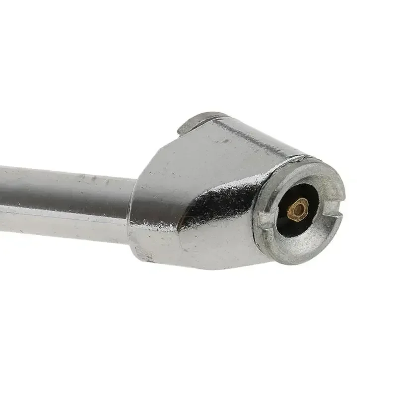 220PSI Air Tyre Pressure Inflator Gauge Valved Compressor for Car Van Bike Tire Maximum Pressure 220PSI Durable Rubber Handle