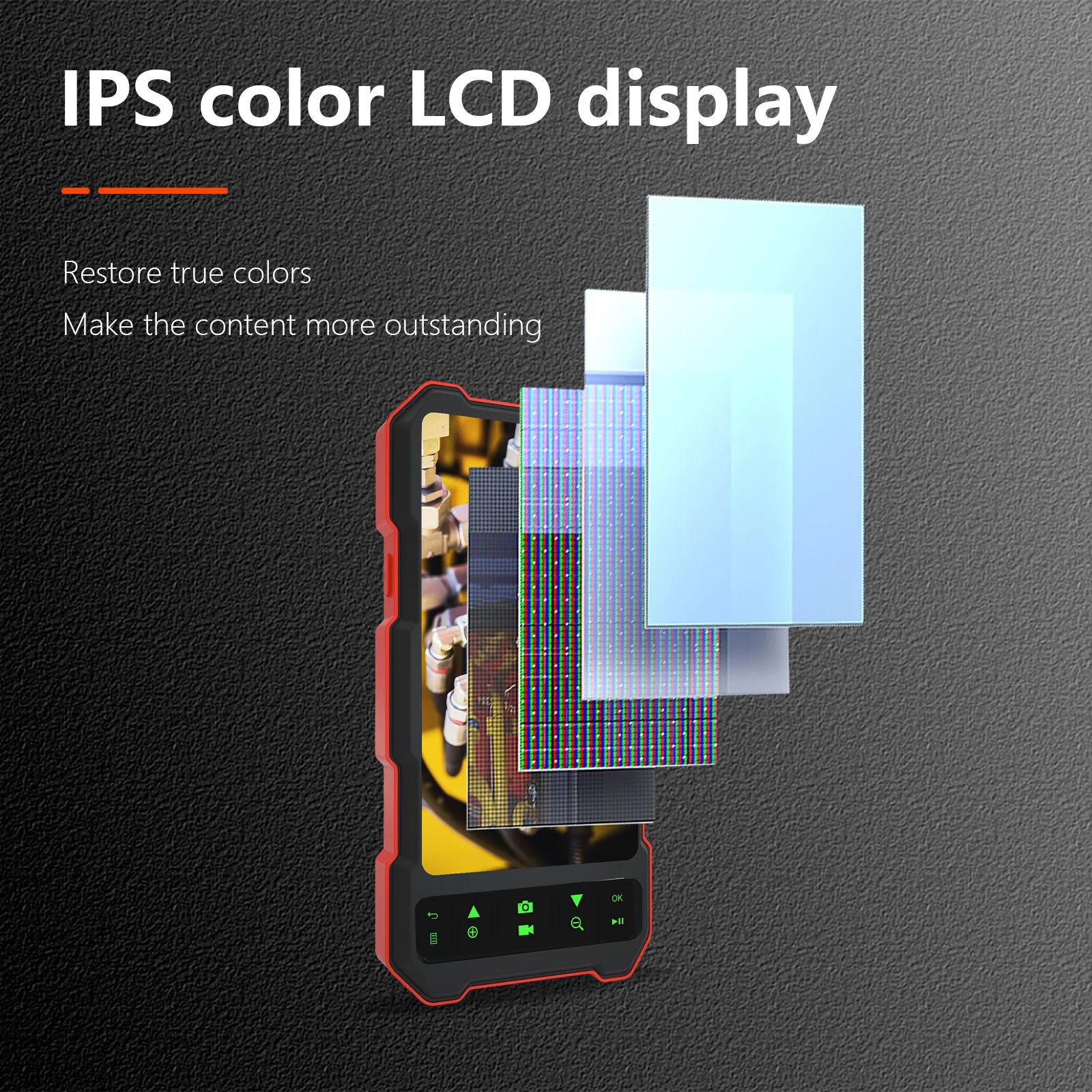 4.5 بوصة IPS شاشة 7.9 مللي متر عدسة ثلاثية 2MP 1080P المنظار الصناعي CMOS Borescope التفتيش منظار الأذن كاميرا مجهر رقمي