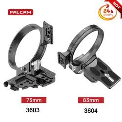 FALCAM Diameter 75mm/83mm Revolve Snap Magic Quick Ring F22&F38&F50 Horizontal-To-Vertical Mount Plate Kit For Cameras 3603/3604